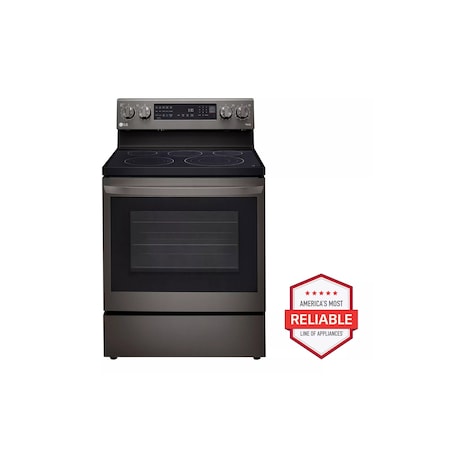 Lg LG 6.3 cu ft Smart Wi-Fi Enabled True Convection InstaView Electric Range LREL6325D